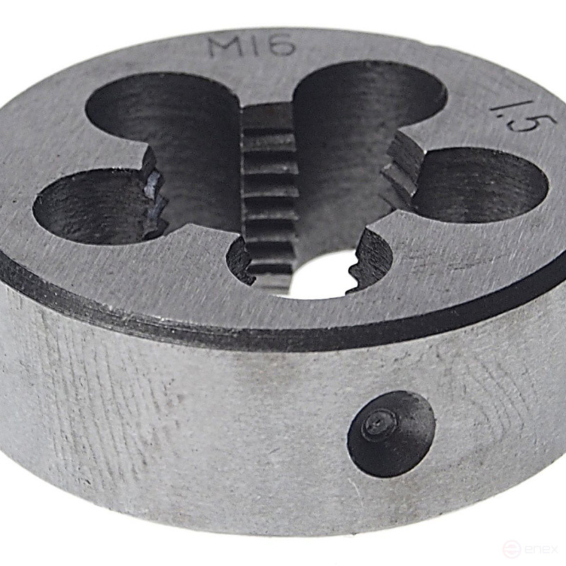 Плашка ER-01615P M16x1,5-ø38мм, в пластиковом футляреЭВРИКА /1/10