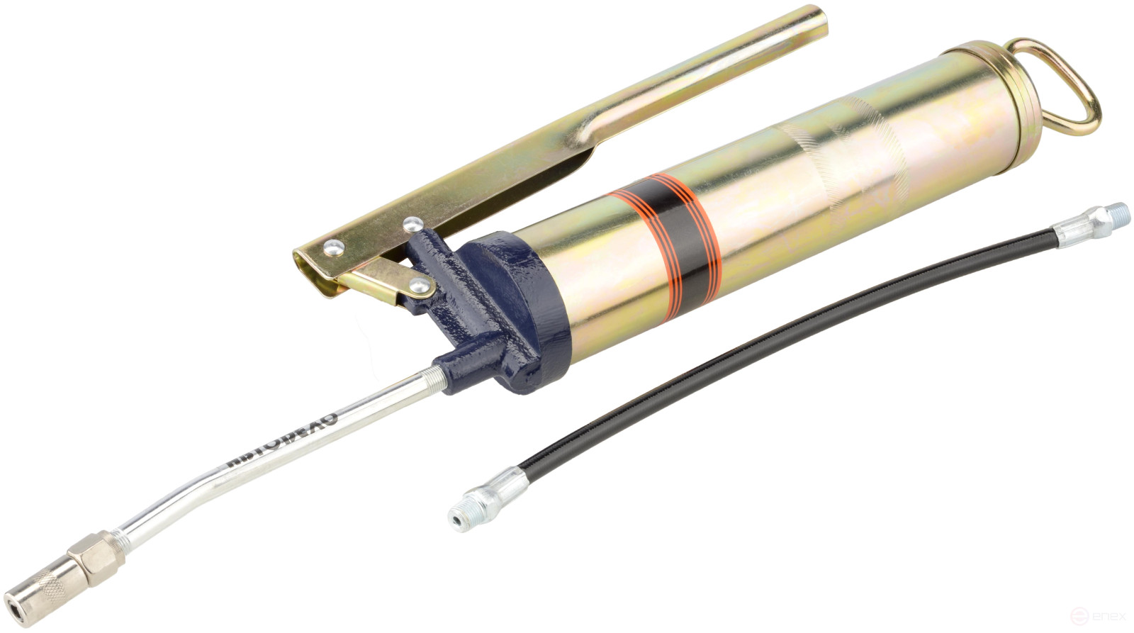 Шприц рычажно-плунжерный 300мл (гибкий шланг/трубка) (АвтоDело) 42024