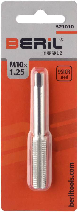 Метчик М10*1.25мм 9ХС специальный (блистер) BERIL