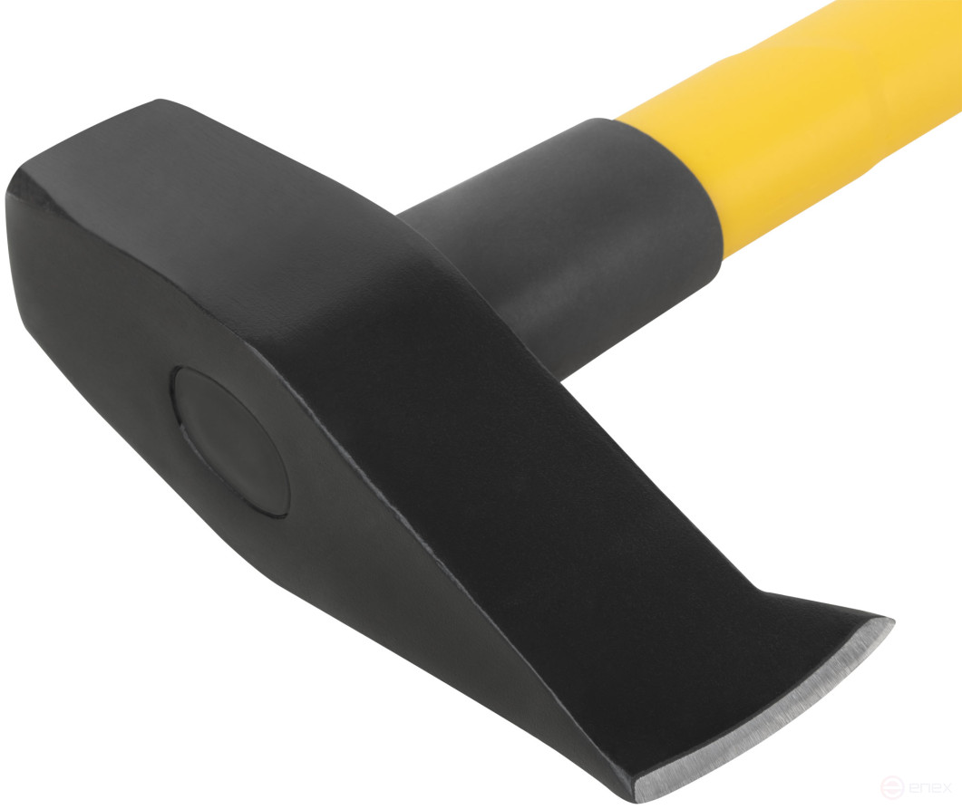 Forged cleaver, fibreglass long handle 900 mm, 2700 gr.