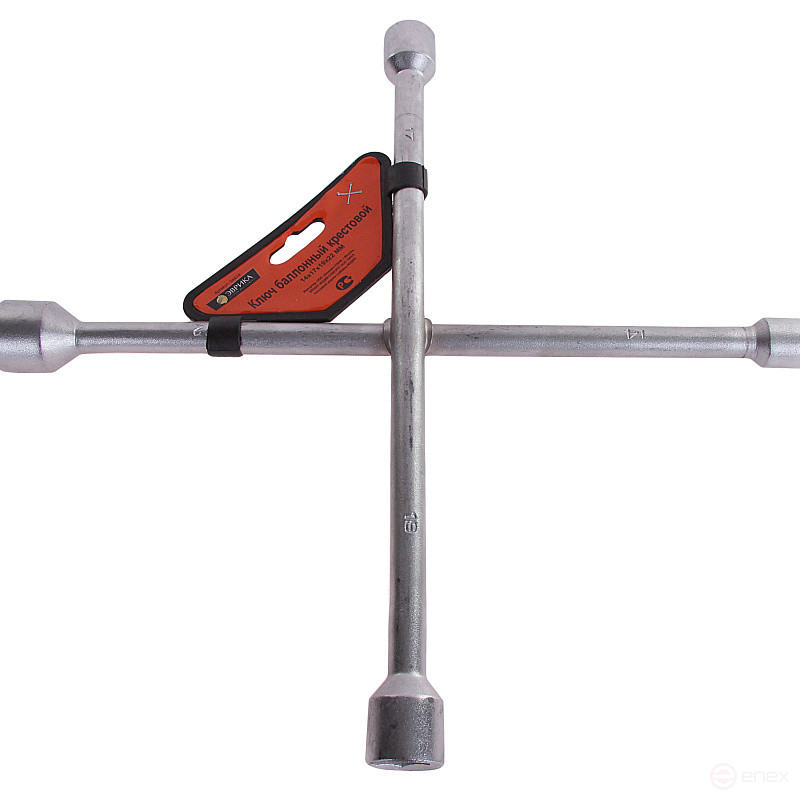 Cylinder wrench 14x17x19x22mm ER-34414 cruciform L=350mm EUREKA 1/20