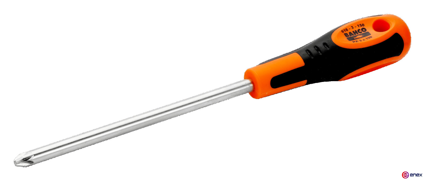 Screwdriver for Pozidriv PZ 0x75 mm screws