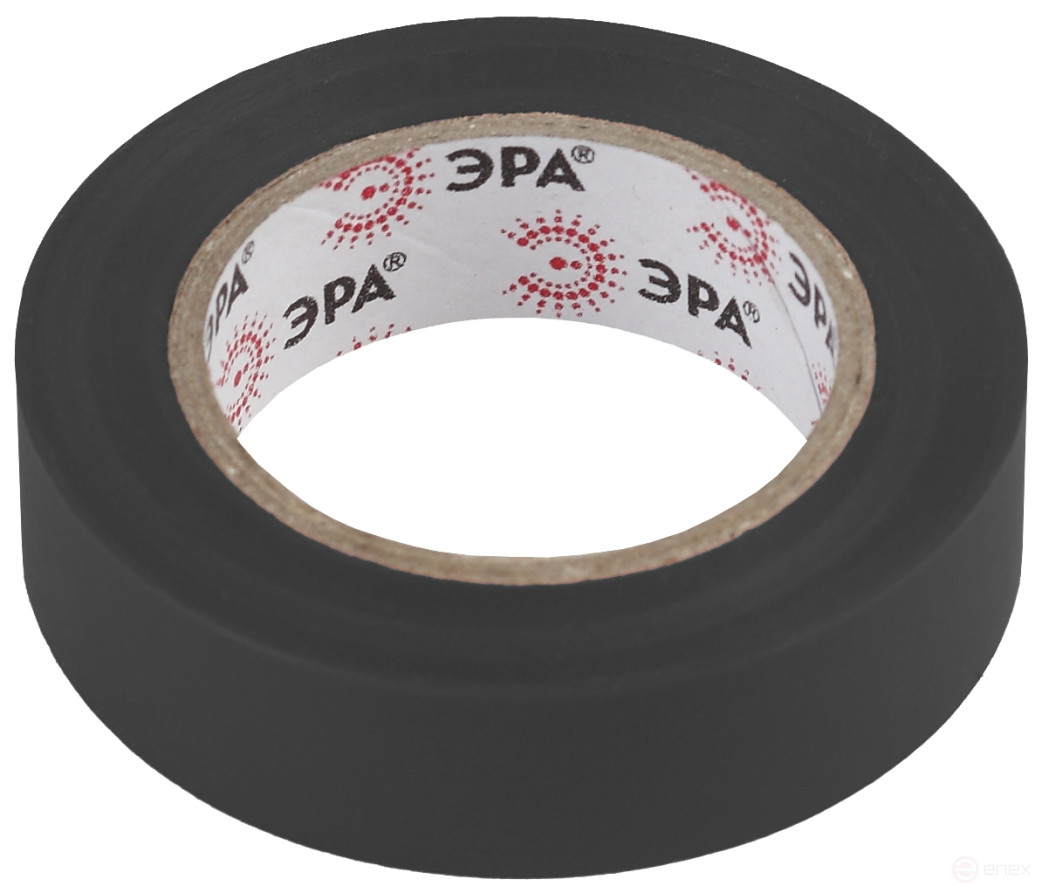 Изолента ЭРА ET1510BLACK ПВХ 15мм х 10м черная