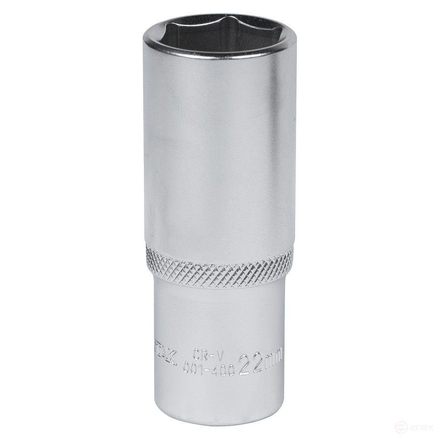 Deep hexagon socket 1/2", 22 mm MASTAK 001-40022