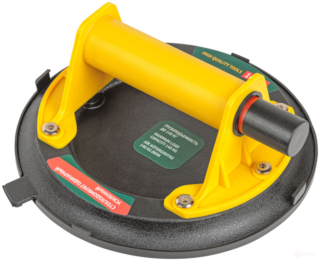 Reinforced Professional glass jack, 200 mm, 140 kg