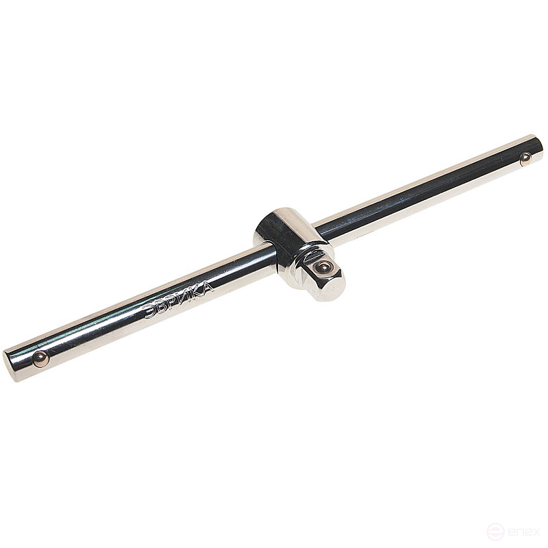 Вороток ER-92103 1/2" DR Т-образный с подвижной головкой 255мм ЭВРИКА 1/48