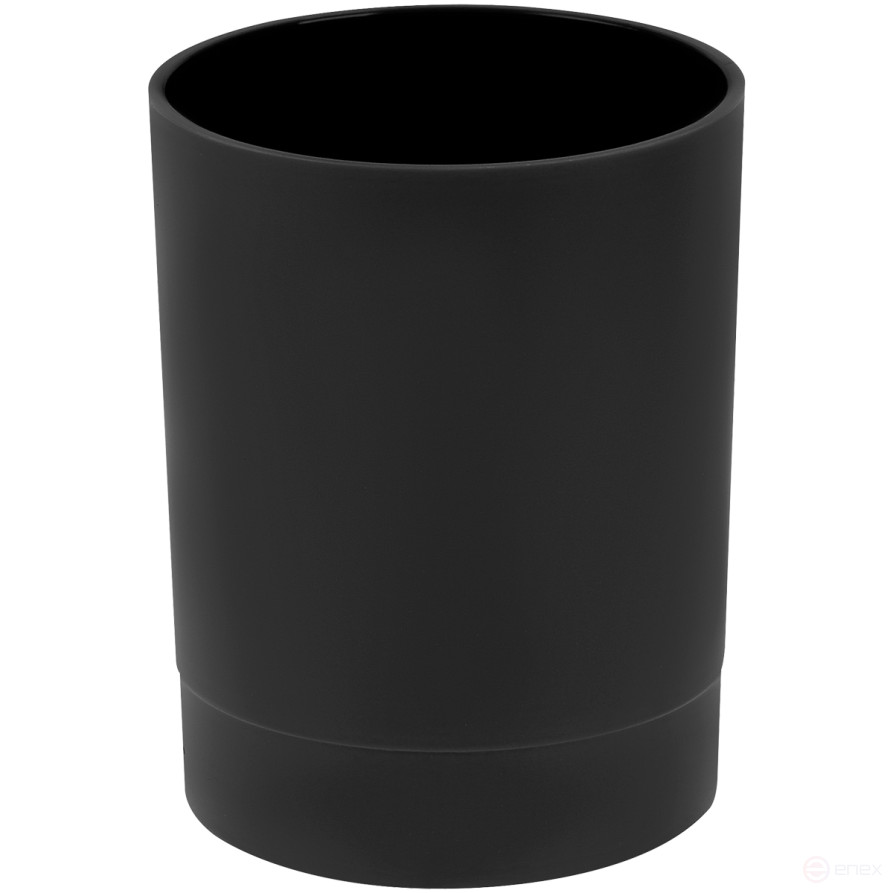 Stand-glass STAMM "Office", plastic, round, black