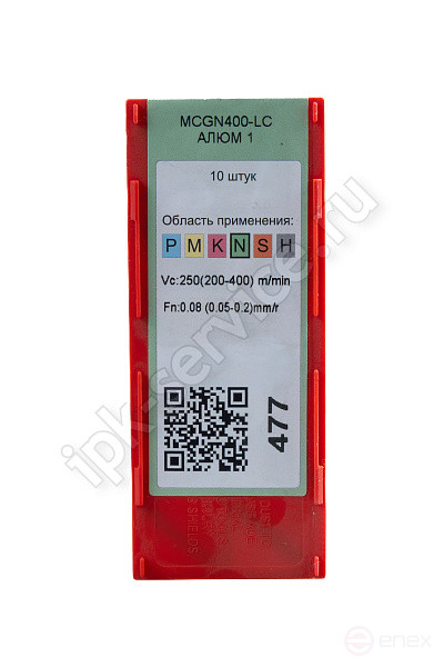 MCGN400-LC YN101 Пластина твердосплавная ИПК