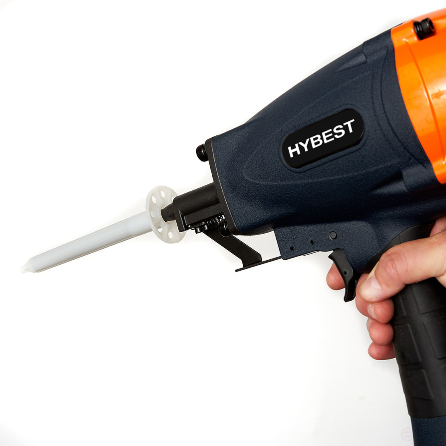 Mounting gun for insulation Hybest BW200 (pneumatic, disc-shaped dowel mushroom IN)