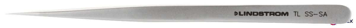 Stainless steel tweezers/antimagn/140mm/thin tips