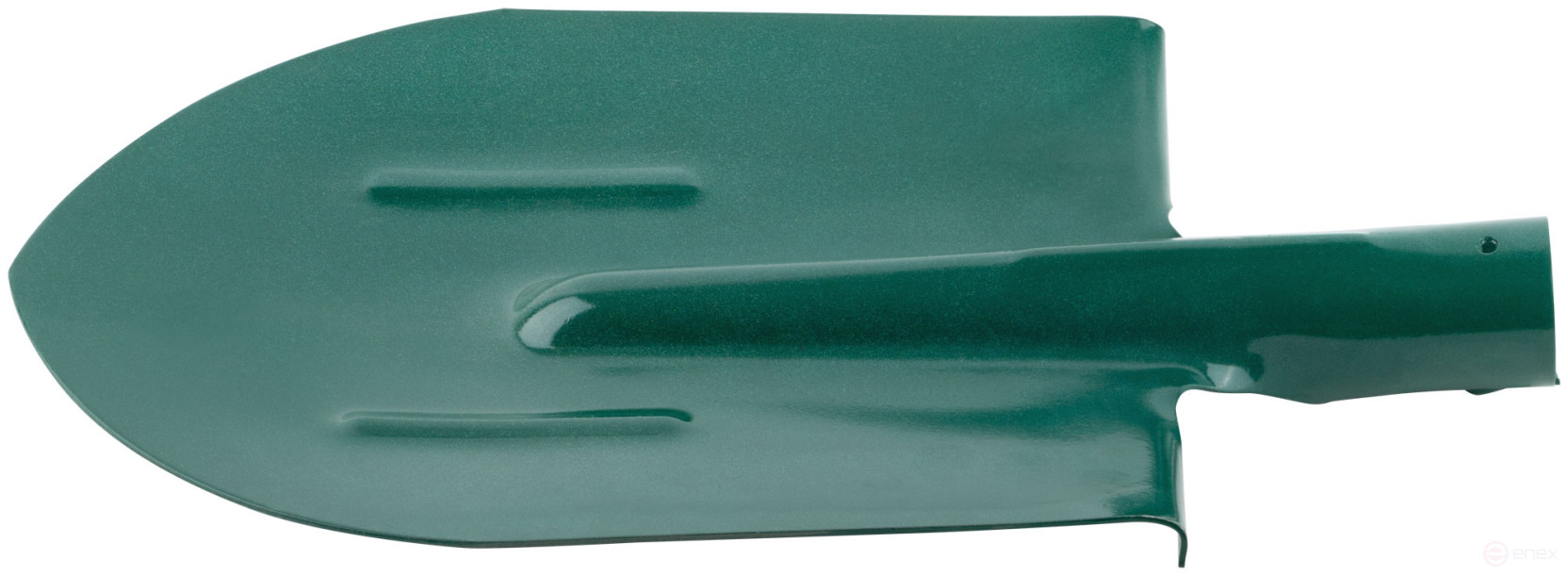 Bayonet shovel without handle, with stiffeners 190x350 mm