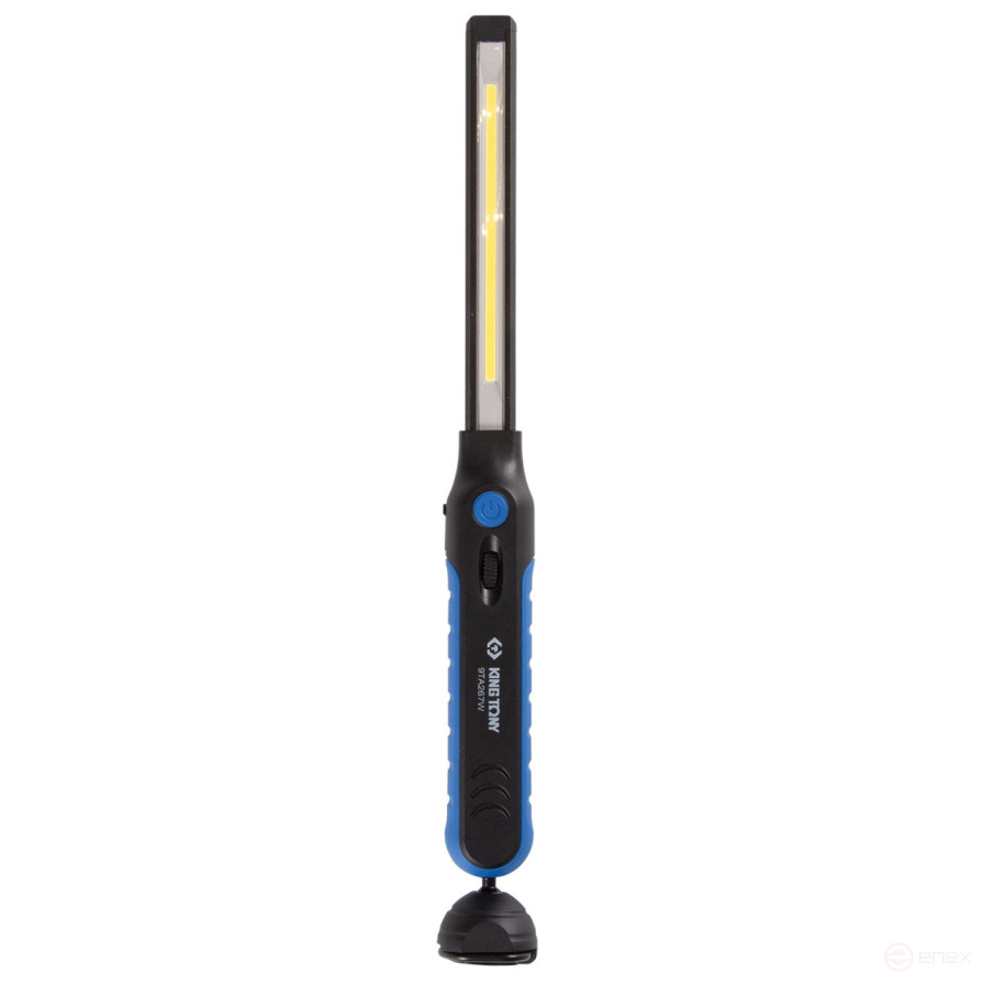 LED Flashlight, Hinged, 1+1 elements, Wireless Magnetic, Li-Ion, 3.7V KING TONY 9TA267W