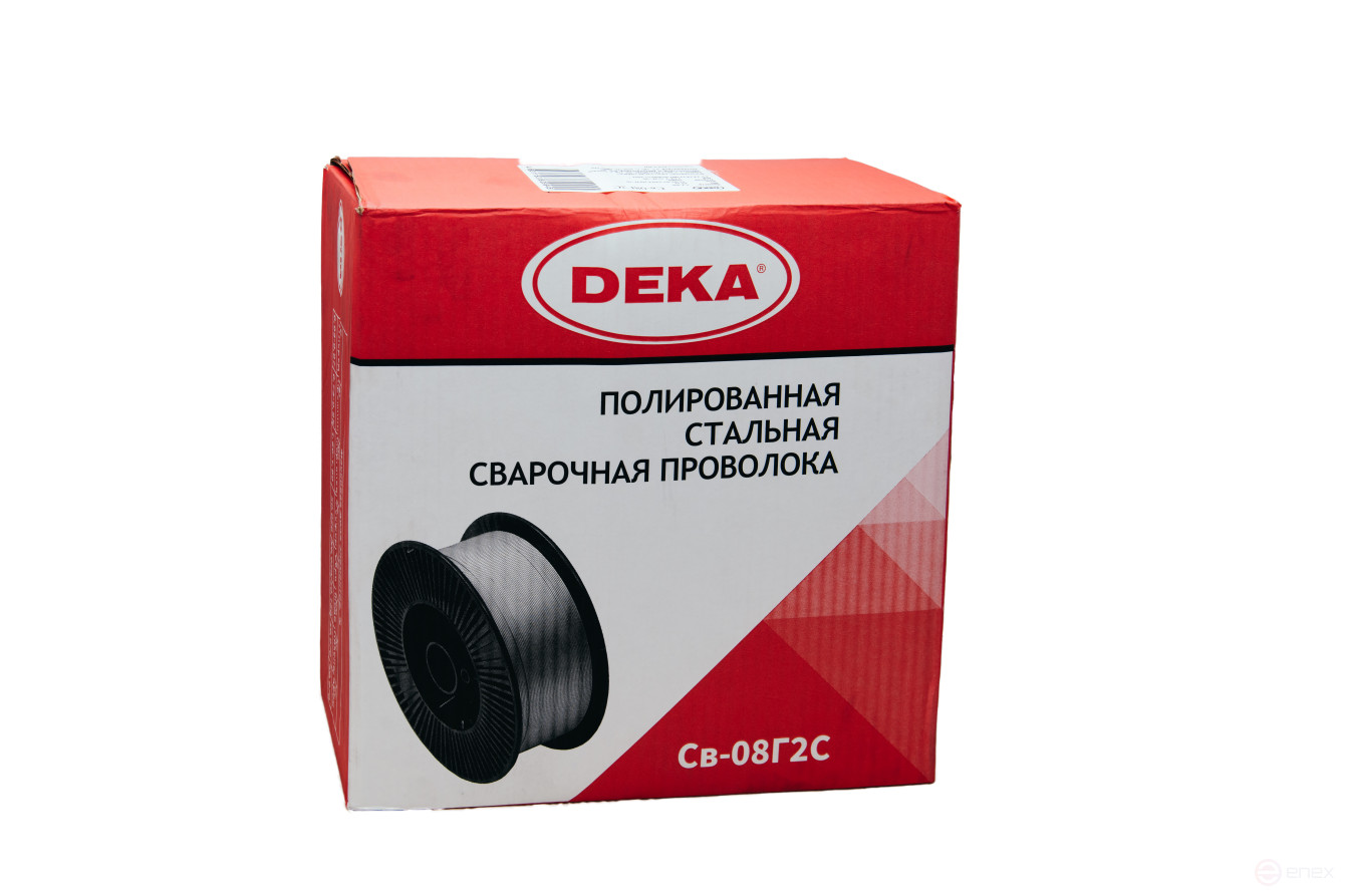Polished wire DEKA SV-08G2S 0.8 mm by 15 kg