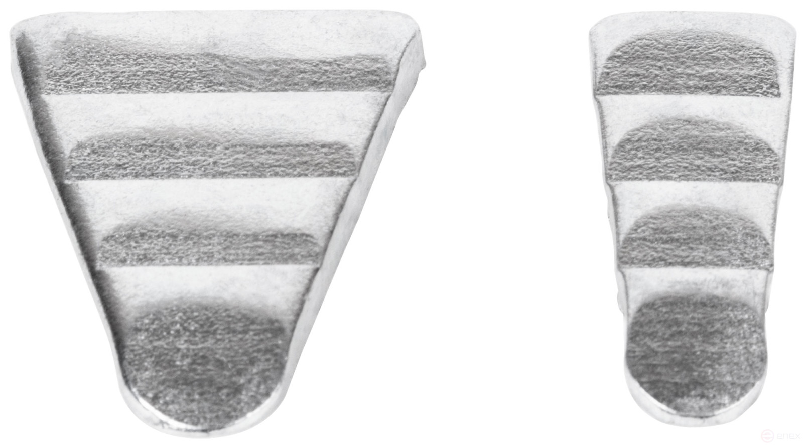 Клинья для молотка и топора "елочка", 2 шт., 12х27 мм и 24х27 мм