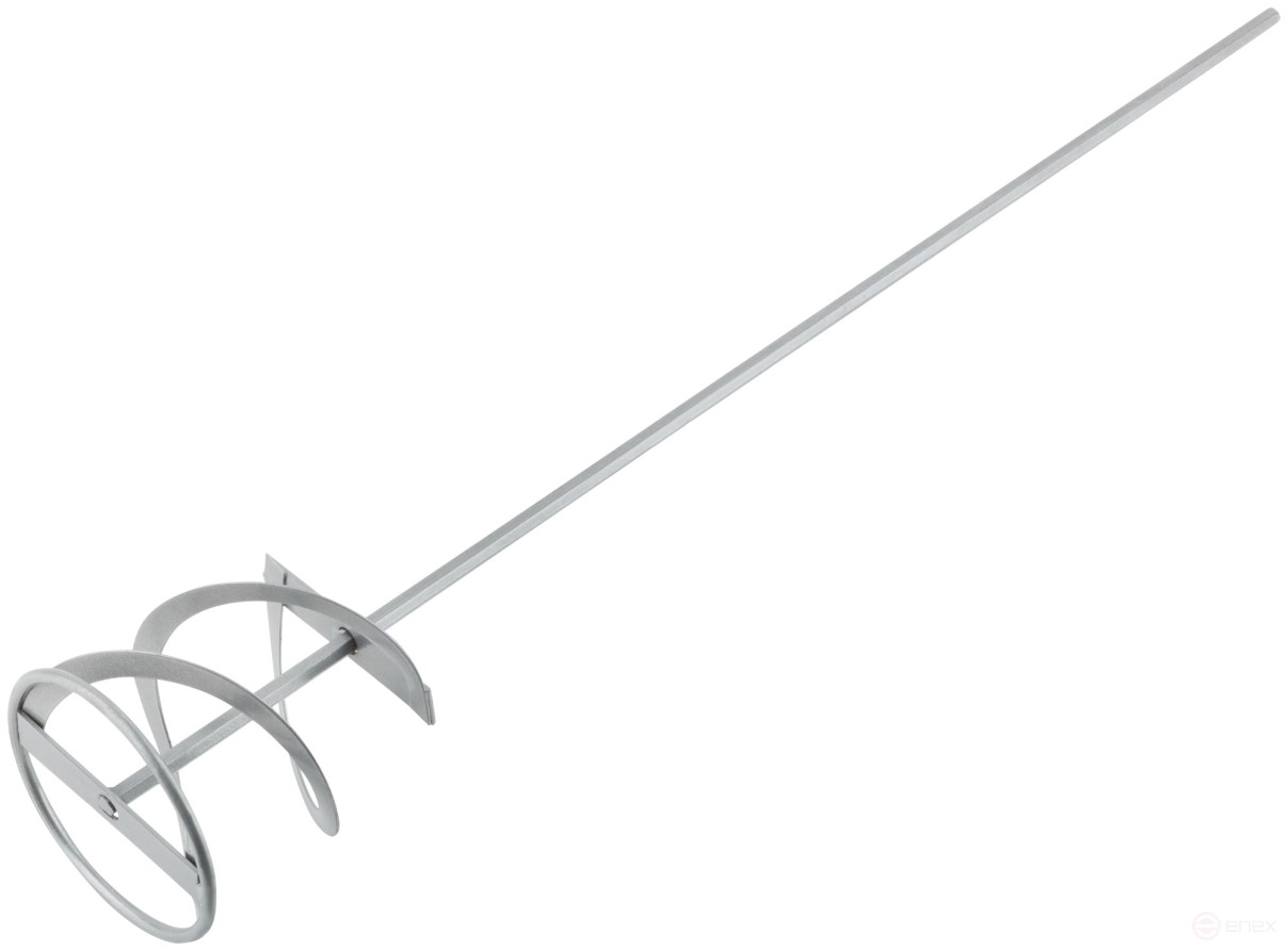 Mixer for paint and building mixes, hexagonal shank 100x600mm