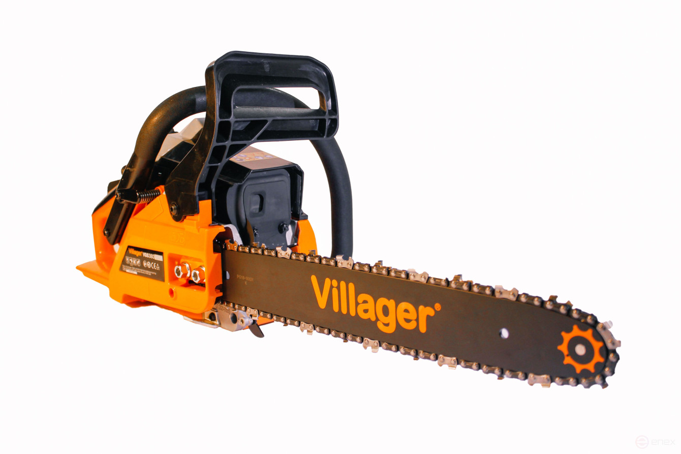 Бензиновая цепная пила Villager VGS 380 PRIME 1200 Вт (1,63 л.с)