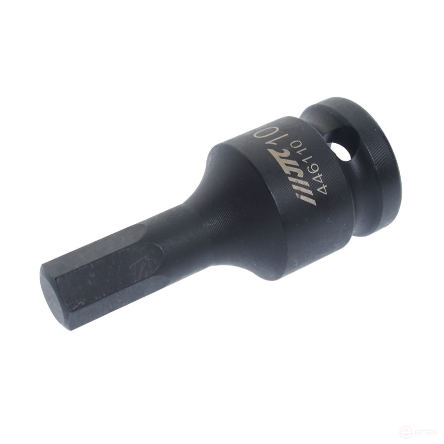 Бита-головка 1/2" HEX H10х25мм ударная L=60мм JTC
