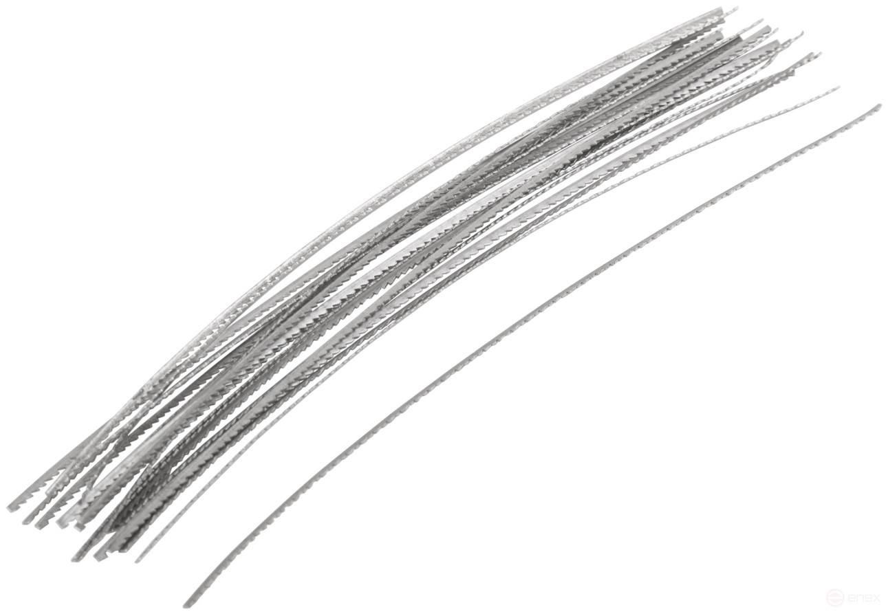 Saws for hand jigsaw 130 mm, set of 20 pcs.