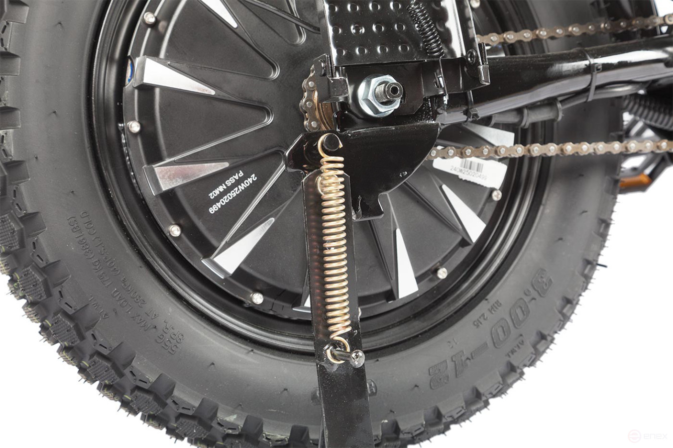 Электровелосипед Gelbert Khan Monster 1, черный