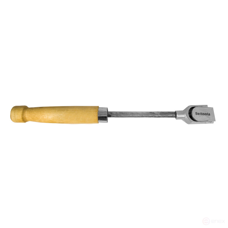 Scraper holder with wooden handle L=350 mm Beltools
