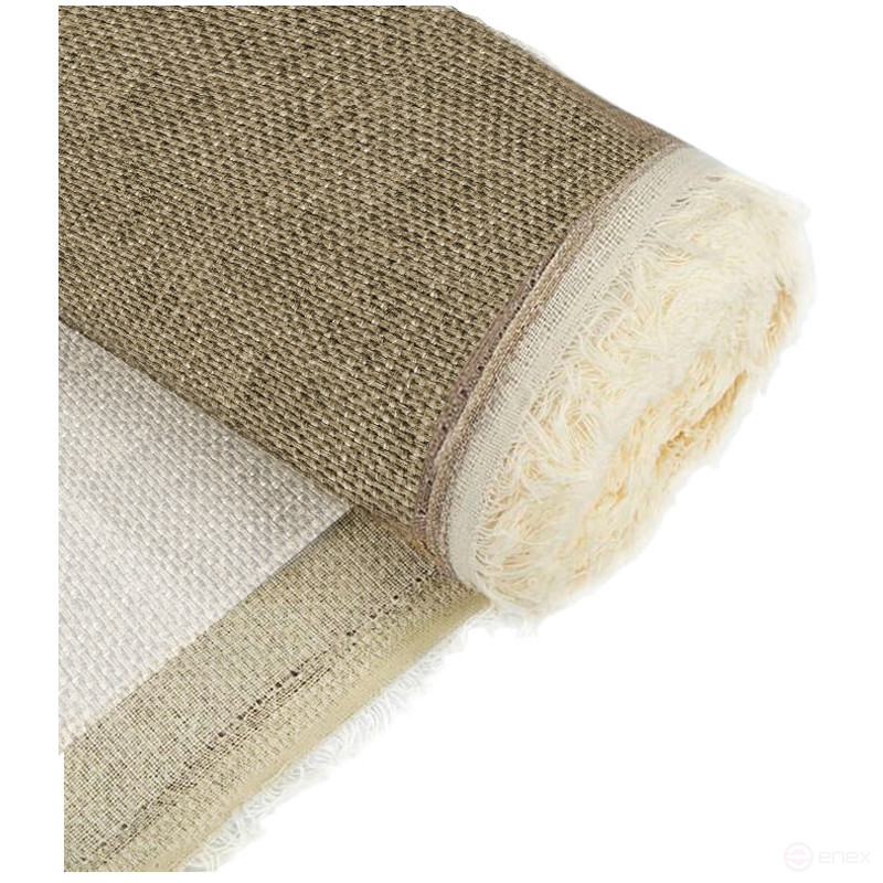 Холст в рулоне Гамма "Старый Мастер", 1,9*3м, 100% лен, крупное зерно