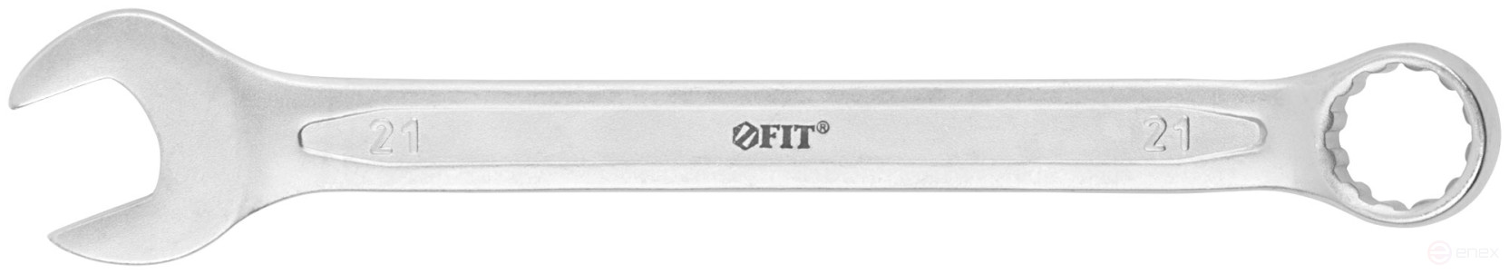 Ключ комбинированный усиленный "Гранд", CrV, холодный штамп 21 мм