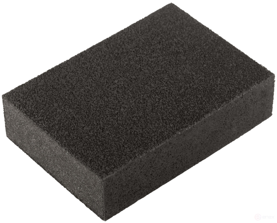 Aluminum oxide grinding sponge, 100x70x25 mm, P 240