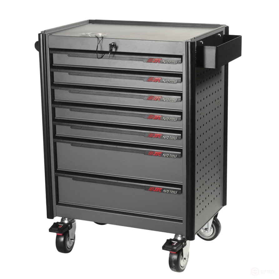 Тележка инструментальная 7 секций (JTC-5021) с набором инструментов 344 предмета JTC