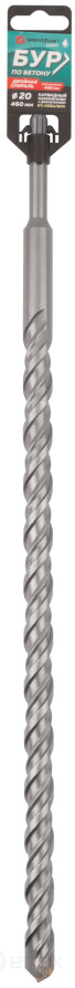 Бур по бетону, SDS-Plus, GreatFlex Light, 20x460 мм
