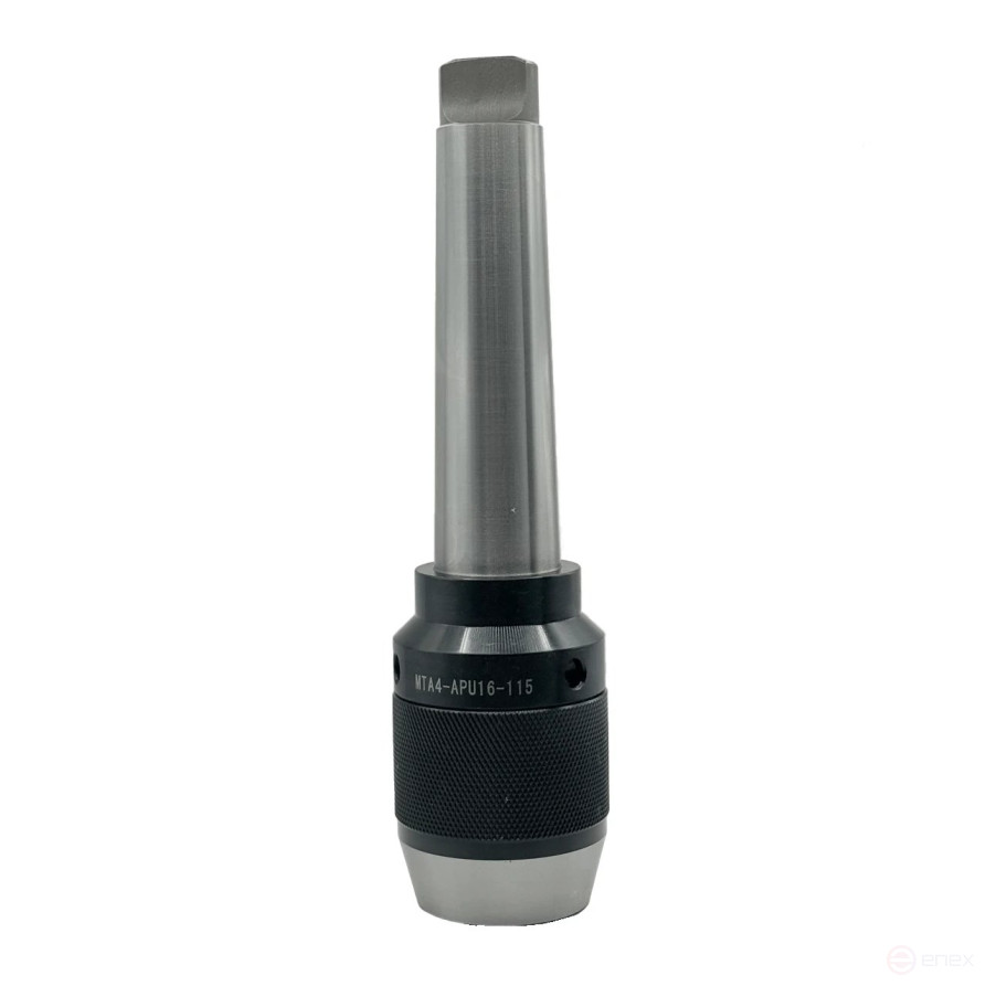 Self-locking drilling chuck PSS 16 (1.0-16.0), with shank KM4, with foot TORNERI T027231