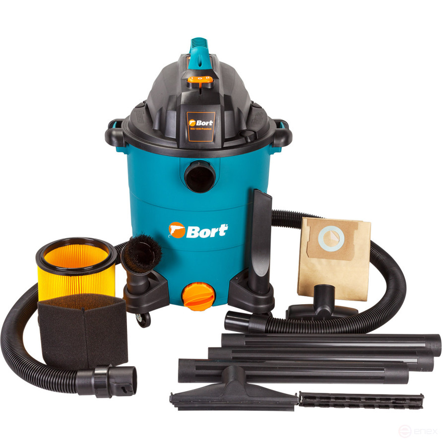 Пылесос для сухой и влажной уборки BORT BSS-1530-Premium