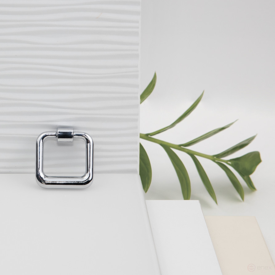 Handle metal button metal BUTTON chrome AKS