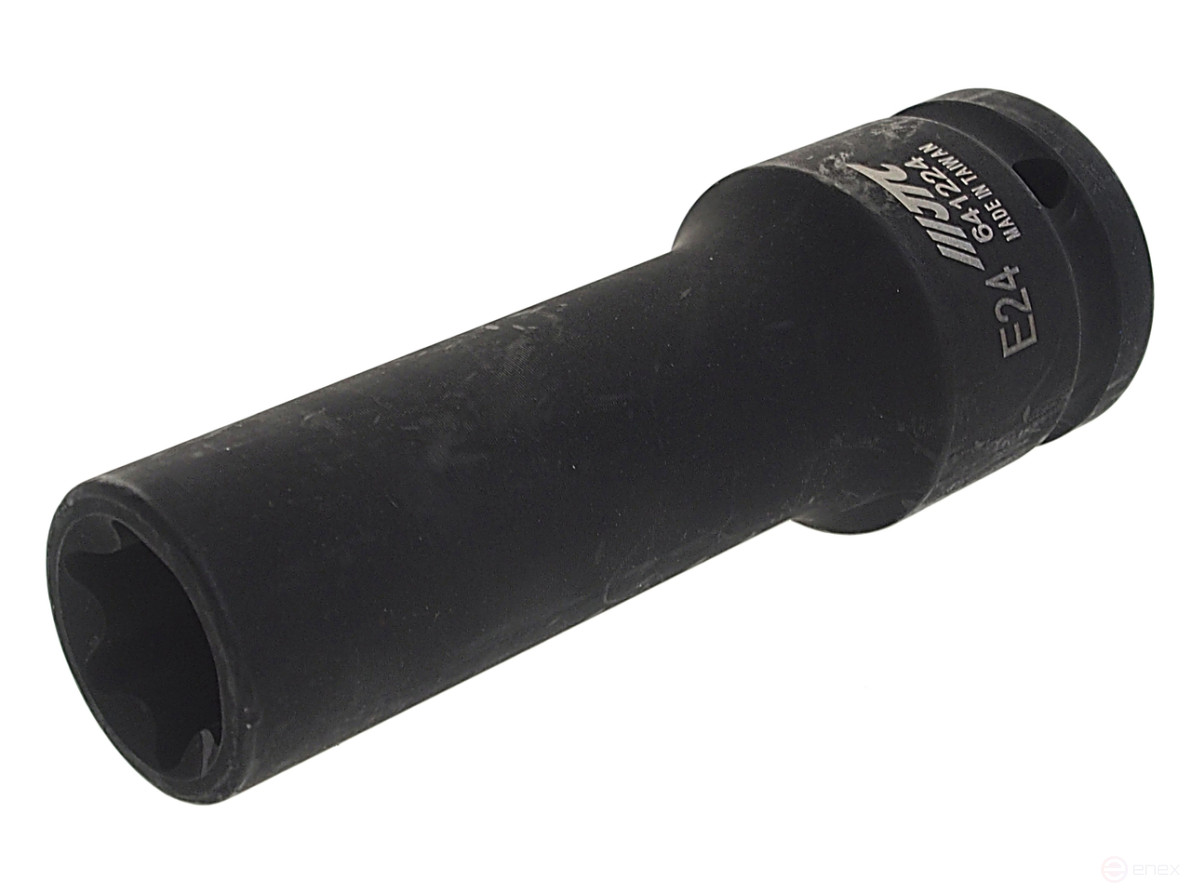 Головка торцевая 3/4" TORX E24 ударная глубокая L=110мм JTC