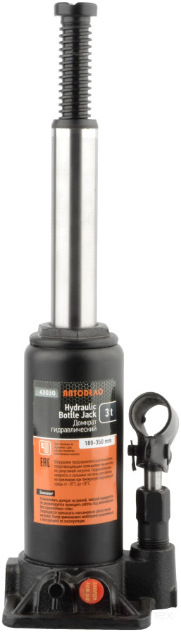 Домкрат гидр. 3.0т (180-350 мм) (АвтоDело) (43030)