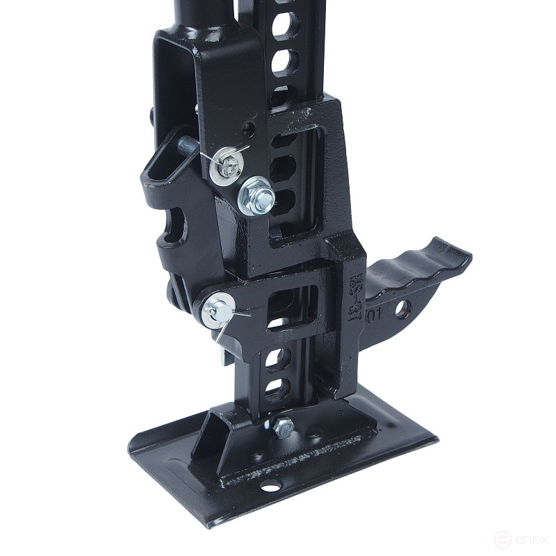 Домкрат ER-13703 реечный 3т 33" (выс. подъема 130-700мм) ЭВРИКА /1 NEW