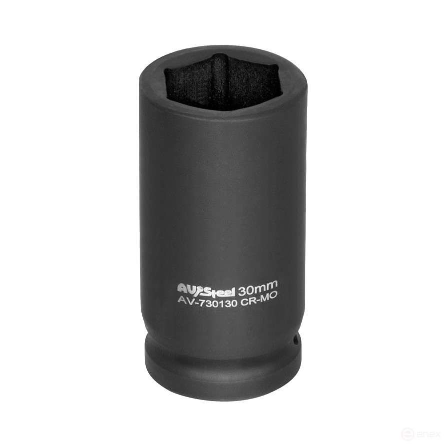 Головка ударная 3/4" шестигранная удлиненная 30мм
