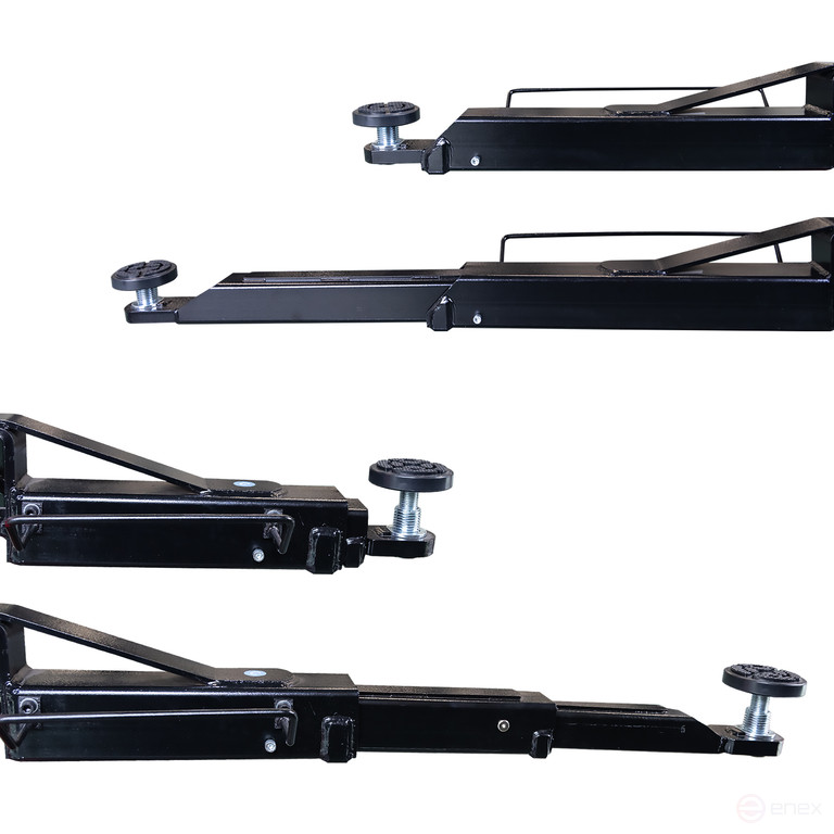 Подъемник электрогидравлический 4т 110-1900мм 2-х стоечный 220В ниж.синхрон. (электр. спуск) GTE
