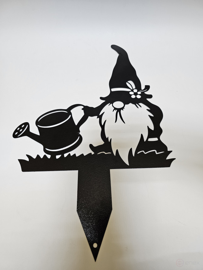 Large garden figurine "Gnome with watering can"