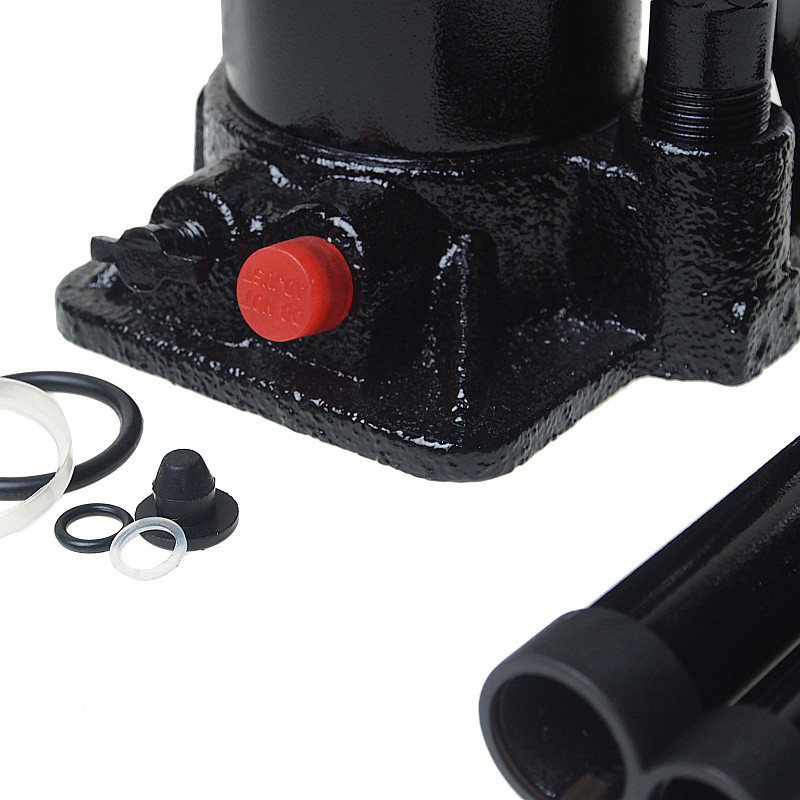 Hydraulic jack ER-80051 bottle with 5t valve, repair kit (lifting height 215-400mm) EUREKA /1/5