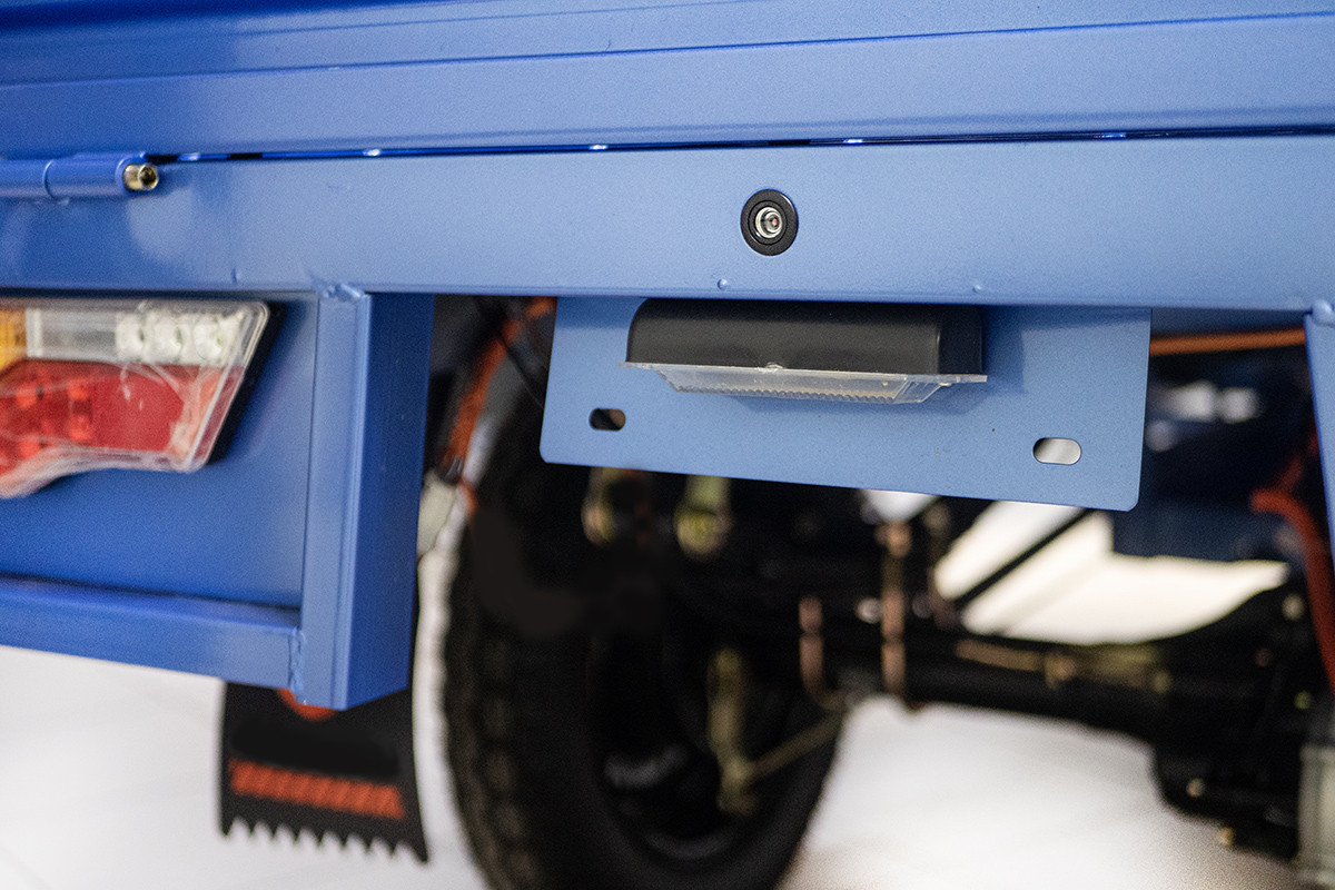 Грузовой электротрицикл Rutrike КАРГО Кабина обогрев 1500 60V1000W, серый