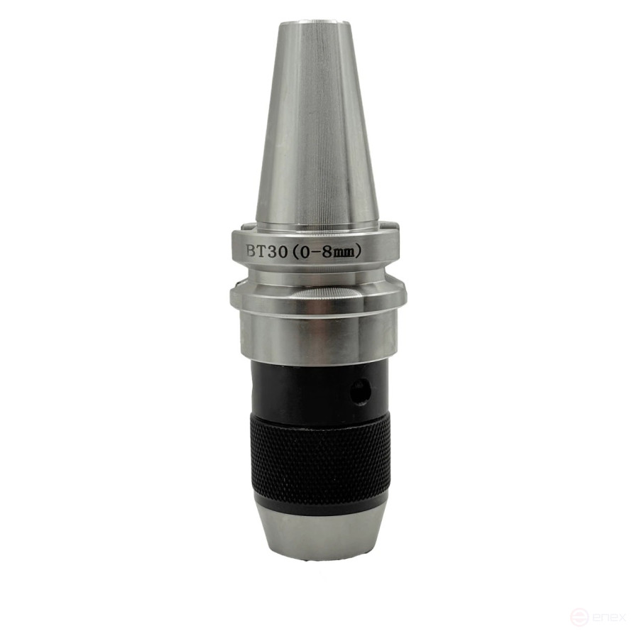 Self-locking drilling chuck PSS 8.0 (0-8.0), with shank BT30, type BT30-APU08-80 TORNERI T027209
