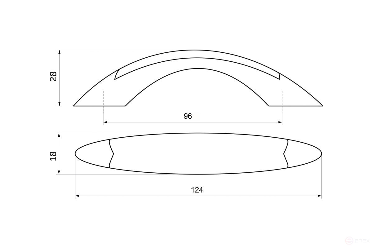 The handle is meb. the bracket is plastic. PATREX No.10, 96 gold/white AKS