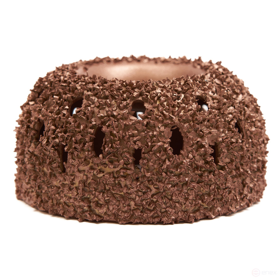 NS05-6918 Rough hemisphere, 76x38mm, AH 14mm, 18 Grit