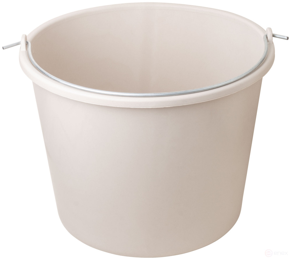 Construction plastic elastic bucket for mixing 12 l mortar
