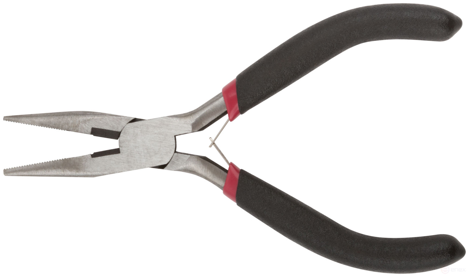 Mini thin-nosed, 125 mm black handles