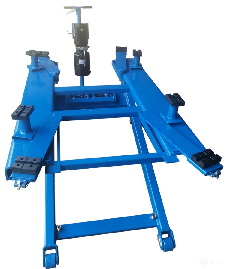 Ножничный подъемник F27 AE&T (220В) мобильный со средней высотой подъема