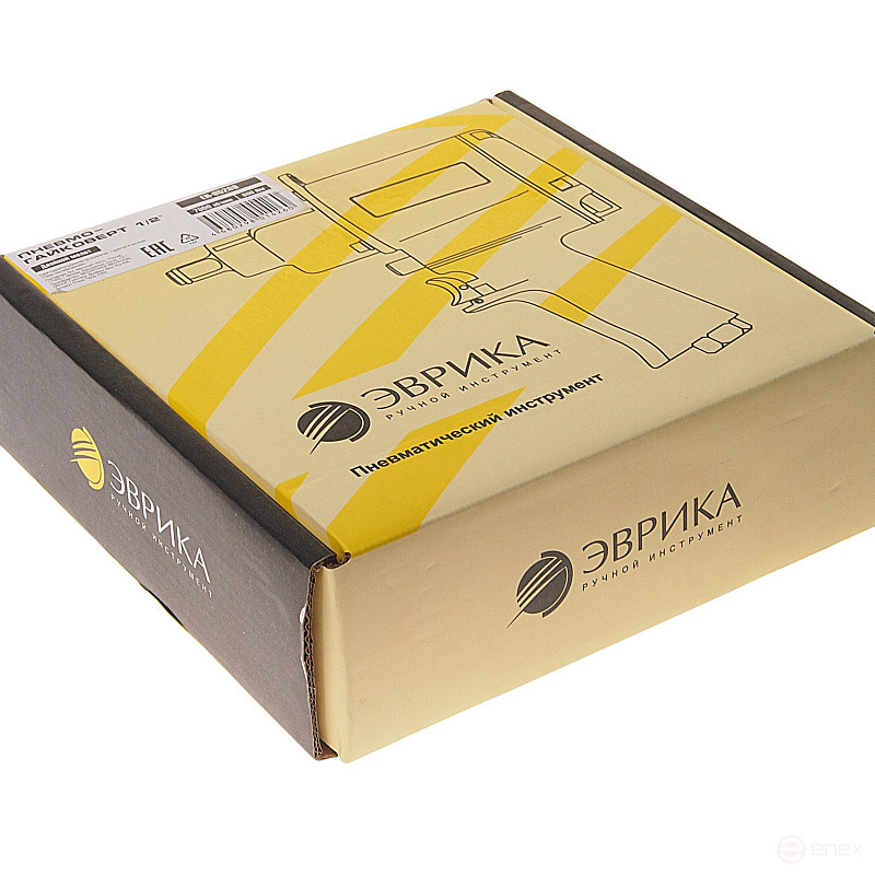 Pneumatic wrench ER-85268 1/2", 680Nm, 7000 rpm, Twin Hammer EUREKA /1/10