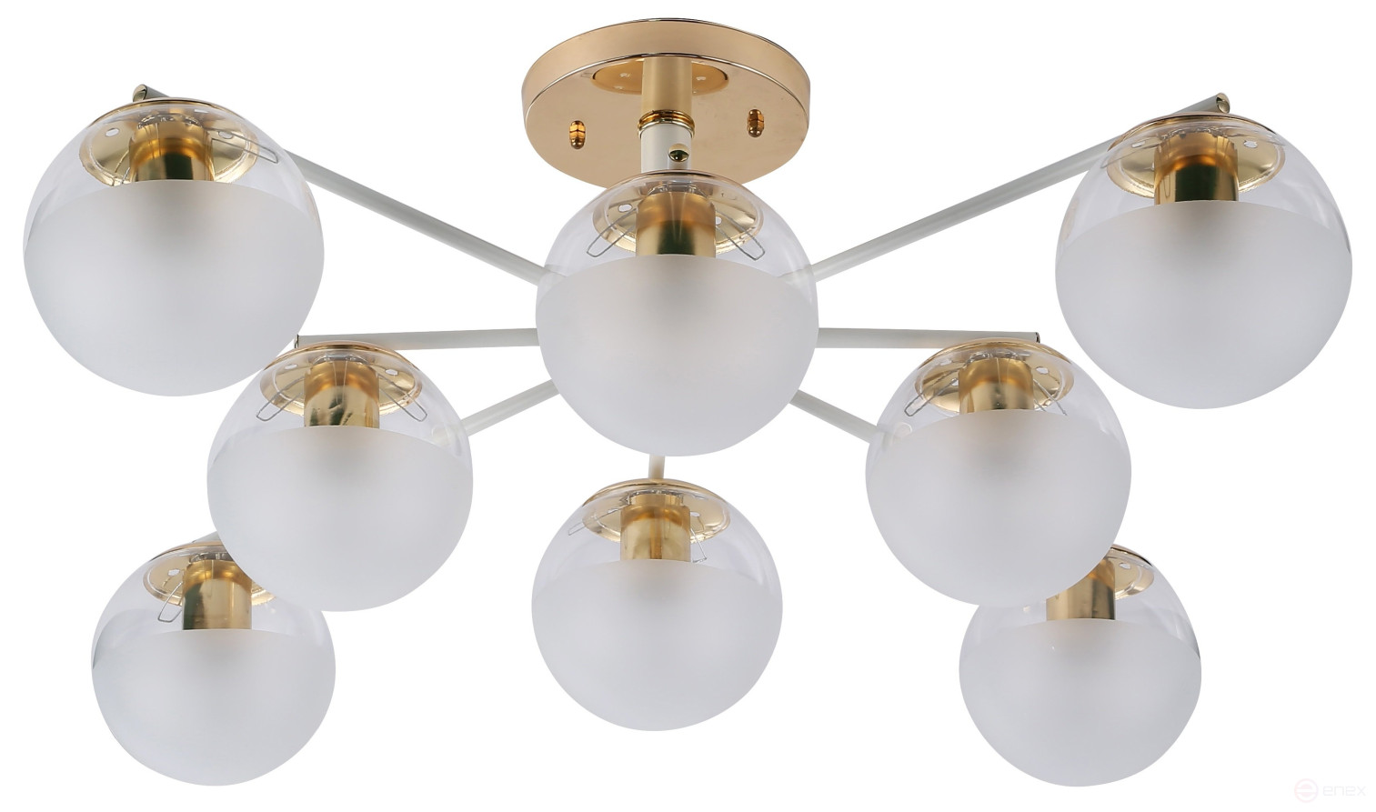 Люстра Rivoli Umbra 3129-308 8 х Е27 40 Вт модерн