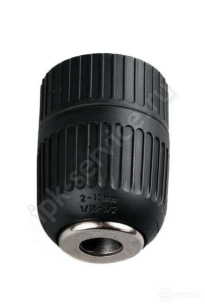 Quick-release drilling chuck 1.5-10 mm 3/8-24 UNF plastic (1510BG)