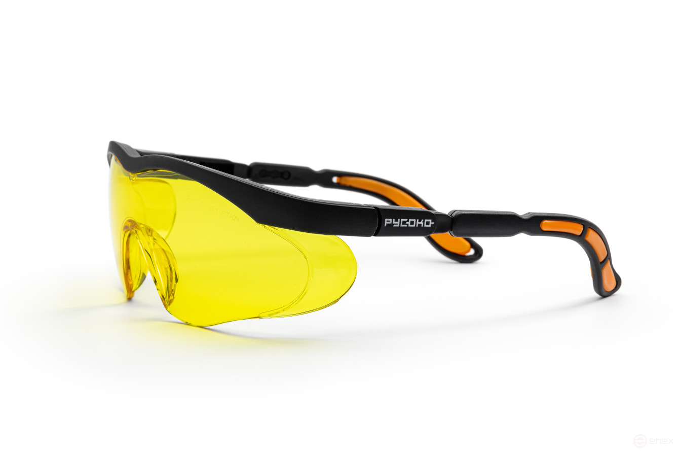 Protective glasses Forbes contrast trademark RUSOKO